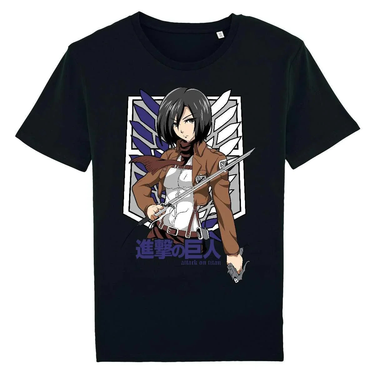 Tshirt L'attaque des Titans MIKASA - Geek Store