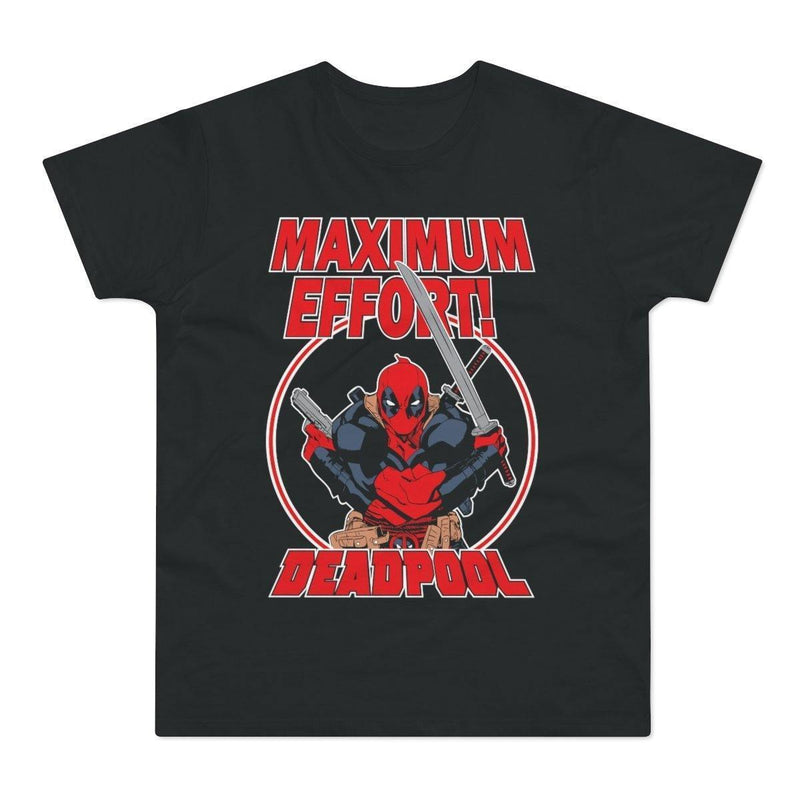 Tshirt Marvel Deadpool Maximum Effort Geek Store