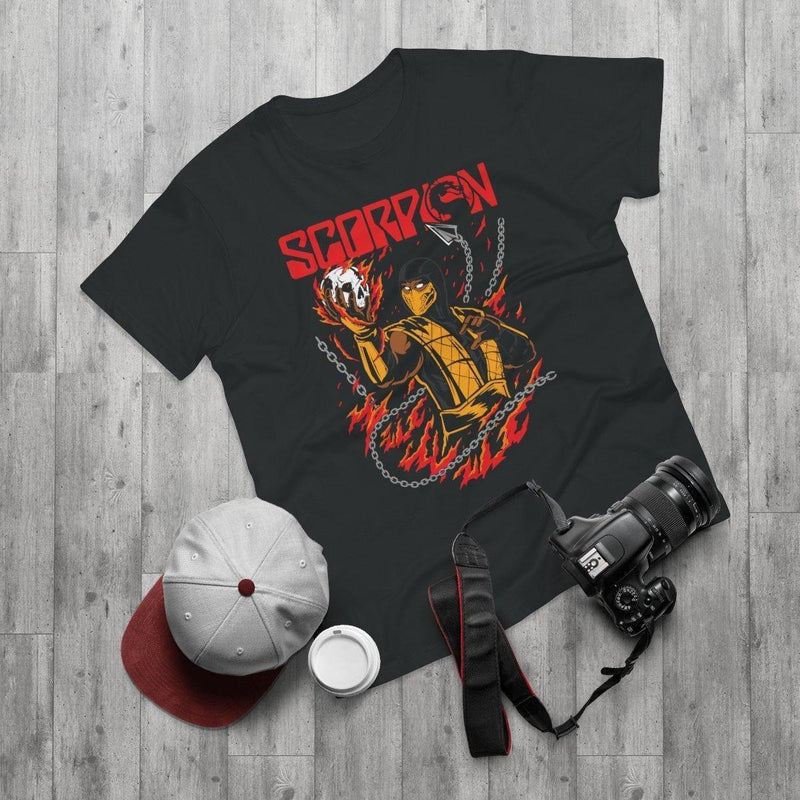 Tshirt Mortal Kombat Scorpion Geek Store