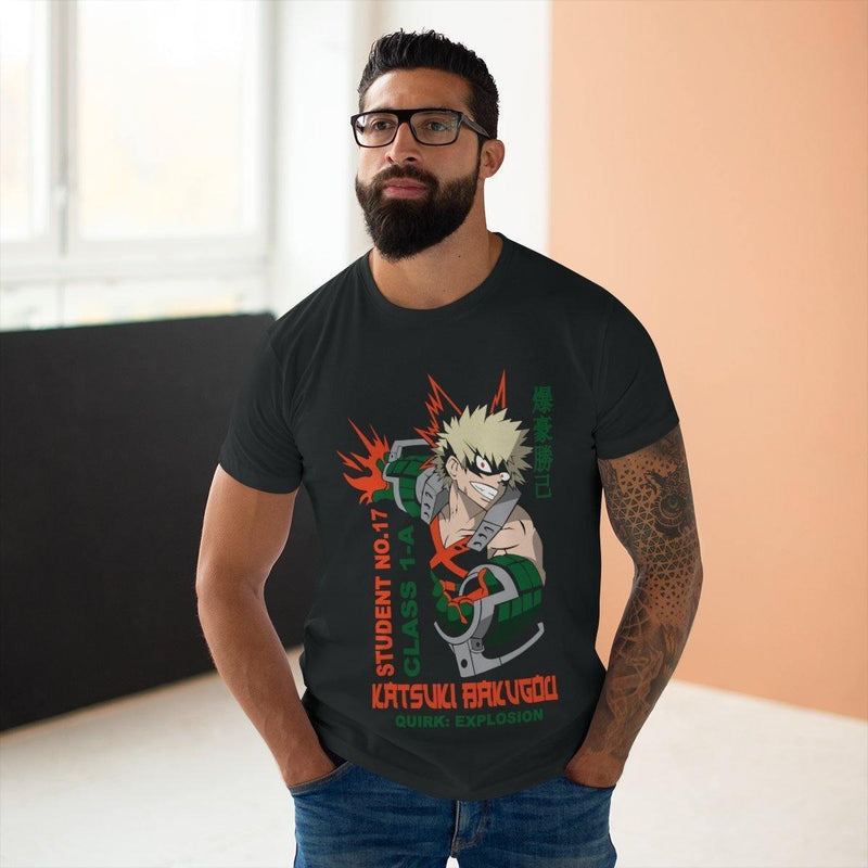 Tshirt My Hero Academia Katsuki Bakugo Geek Store