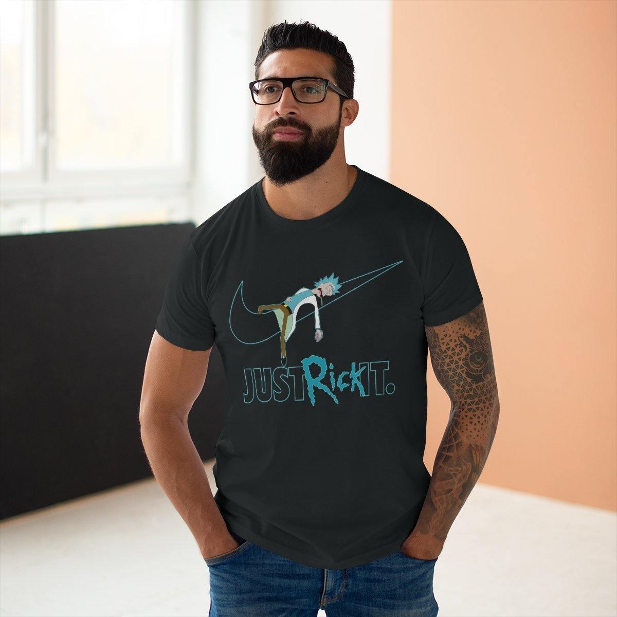 Tshirt Rick and Morty Just Rick IT Geek Store