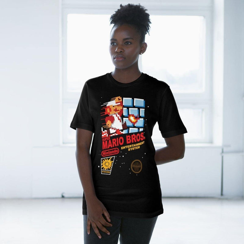 Tshirt Super Mario Bros Cartouche Nes Geek Store