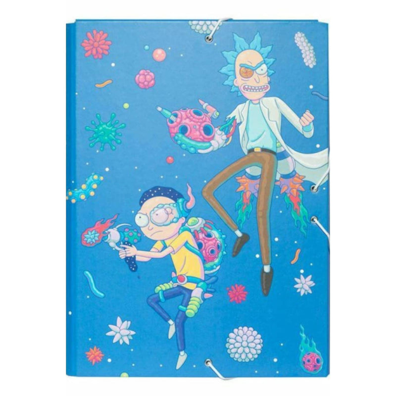 Chemise Cartonné Rick & Morty Virus Attack - Geek Store