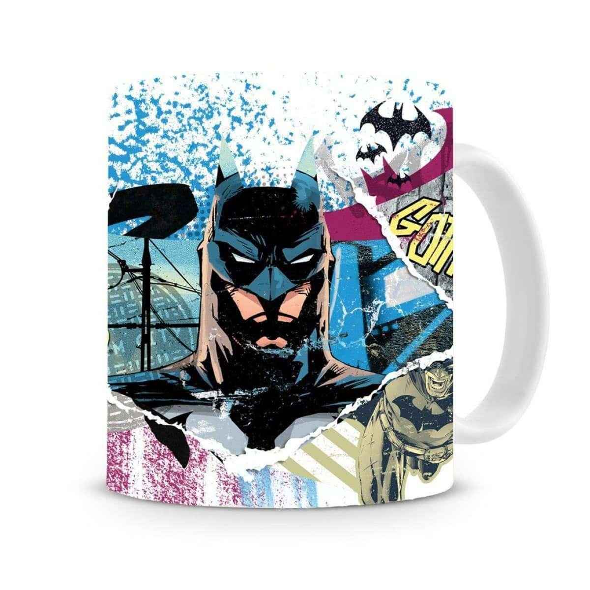 Mug DC Comics Batman Graffiti Symbole